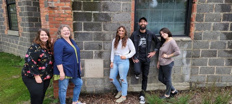 Jackie Pappas and team